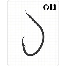 Fudo 3801 Mutsu Black Nikel Çember Iğne