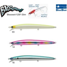 Blue Blue Blooowin! 125F 14G Slim Maket Balık