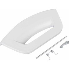 Parmis Ariston Hotpoint Indesit Wmfug 742PUK.M Çamaşır Makinesi Kapak Mandal Tutamağı Beyaz KPM0003