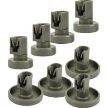Parmis Aeg F35020VI Bulaşık Makinesi Alt - Üst Sepet Tekerleği 8 Li Set ST0006-1