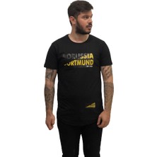 Amor Man Borussıa Dortmund Dijital Baskılı Pamuk Outdoor Spor Erkek Tşört