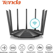 Tenda AC23 2033MBPS AC2100 Dual Band Mesafe Genişletici Router