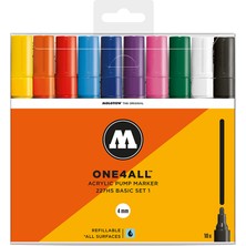 Molotow 227HS Pump Markers 4 mm 10'lu