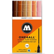 Molotow 127HS Akrilik Marker 2 mm 6'lı
