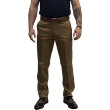 Amor Man Pamuk Saten Çift Dikişli Leke Tutmayan Tam Klasik Regular Kesim Şık Erkek Kanvas Pantolon