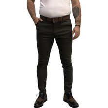 Amor Man Slim Fit Dar Kesim Petek Dokuma Ütü Istemeyen Erkek Keten-Kumaş Pantolon