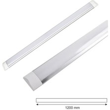 Ledithalat LED Yatay Bant Armatür 40 Watt 120 cm Yüksek Kalite (10'lu Paket)