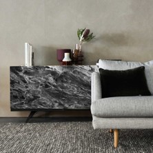 D-C-Fix 346-3247 Siyah Mermer Desen Yapışkanlı Folyo (45CM x 1mt)