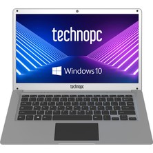 Technopc T14N3 Intel Celeron N3450 4GB 128GB SSD Windows 10 Home 14" FHD Taşınabilir Bilgisayar