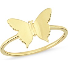 Altın Sepeti  Altın Kelebek Yüzük AS393YZ