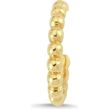 Altın Sepeti  Altın Toptop Kıkırdak Küpe AS403KP