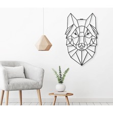 Twins Decorative Gifts Modwolf Lazer Kesim Metal Duvar Dekoru