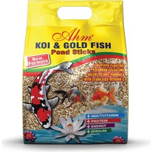 Ahm Koi & Gold Fish Natural  Sticks 1 kg