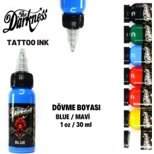 Darkness Mavi Dövme Boyası 30 ml