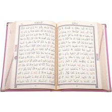 Rahle Boy Kadife Kur'an-I Kerim (Yaldızlı, Mühürlü)