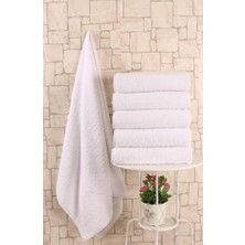 Meşeli Tekstil Otel El Yüz Havlusu 6 Lı 50X90