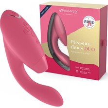 Womanizer Duo Raspberry G-Spot ve Klitoris Uyarıcı Lüks Vibratör