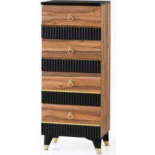 Erezoğulları Mobilya  Modern Çekmeceli Mutfak Kiler Ekmeklik Dolabı