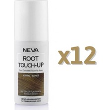 Neva Root Touch-Up Saç Dibini Anında Kapatan Sprey 75 ml Kumral 12'li