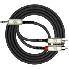 Kirlin 2mt. Y Kablo (3,5mm Trs Plus - 2xrca)