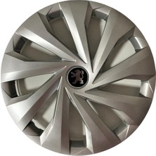 HMNL  peugeot 407 15'' Inç Gri Renk  4lü Set Jant Kapağı Çelik Jant Görünümlü