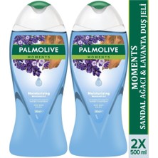 Palmolive Moments Duş Jeli Sandal Ağacı Lavanta 500 ml x 2 Adet