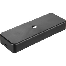 Lumen İstanbul Dikdörtgen Kasa 1 Delik Siyah 10'lu