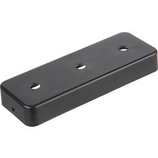 Lumen İstanbul Dikdörtgen Kasa 3 Delik Siyah 10'lu