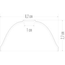 Lumen İstanbul Cam Arkası Kırmızı 250'Lİ