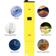 Gahome Dijital Ph Metre LCD Ekran Dijital Su Ph Tester Metre (Yurt Dışından)