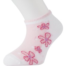 Moyra Socks 4'lü Çiçek Desen Unisex Bebek Patik Çorap