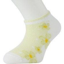 Moyra Socks 4'lü Çiçek Desen Unisex Bebek Patik Çorap