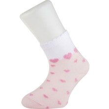 Moyra Socks 4'lü Kalp Desenli Bebek Soket Çorap