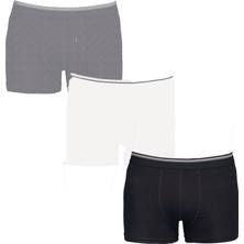 Berrak 1097 Erkek Likralı Boxer 3 Lü Paket