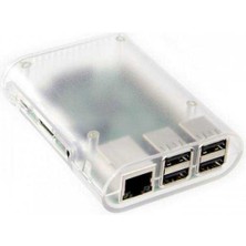 Robotistan Raspberry Pi 3/2/b+ Şeffaf Muhafaza Kutusu - Pi 3/2/b+ Clear Case