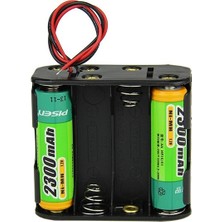 Robotistan 8'li Aa Pil Yuvası (Çift Taraflı)