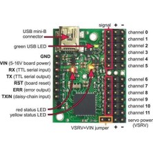 Pololu 12 Kanal USB Servo Motor Kontrol Kartı - PL-1352