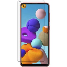 Case 4U Samsung Galaxy A21S Tamperli Kırılmaz Cam Ekran Koruyucu