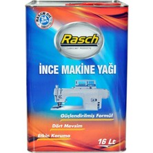 Rasch Tekstil Dikiş Makinesi Yağı - 16 Lt Konfeksiyon Makine Yağı