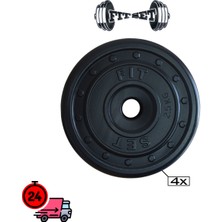 Fitset 105 kg Kombo Halter Seti ve Dambıl Seti Ağırlık Fitness Seti