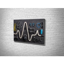 Tablo 360 Spor Aletleri Kanvas Tablo