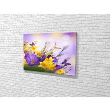 Tablo 360 Kırda Kelebekler Kanvas Tablo