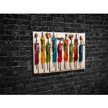 Tablo 360 Afrika Kültürel Kanvas Tablo