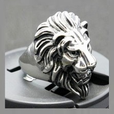 BijuStore Aslan Başı Erkek Yüzük