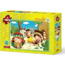 Art Puzzle Art Çocuk Puzzle Kızıldereli Minikler 50 Parça Puzzle