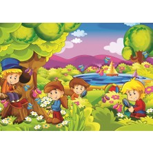 Art Puzzle Art Çocuk Puzzle Minik Botanikçiler 35+60 Parça Puzzle