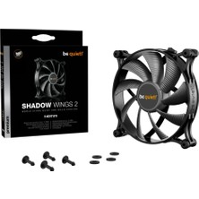 Be Quiet! BL086 3pin Shadow Wings 140MM Kasa Fanı Siyah