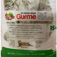 Wıse Cat Gurme Kedi Maması 15 kg