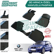 Smartpaspas Bmw 1 (E87-E81) 2004-2011  3D Havuzlu Paspas