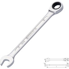 Izeltaş 0340 Cırcır Kombine Anahtar 18 mm